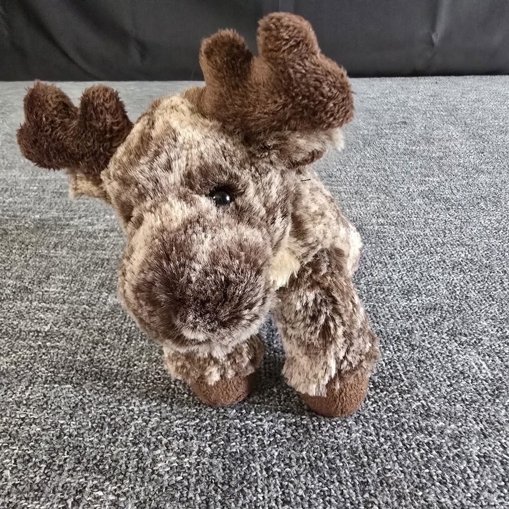 Aurora World Mini Flopsie Maia Moose Stuffed Animal Plush Toy 6" Bean Forest